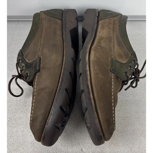 Quality Men Allen Edmonds Roanoke 8.5 D charcoal/olive nubuck leather main image 7